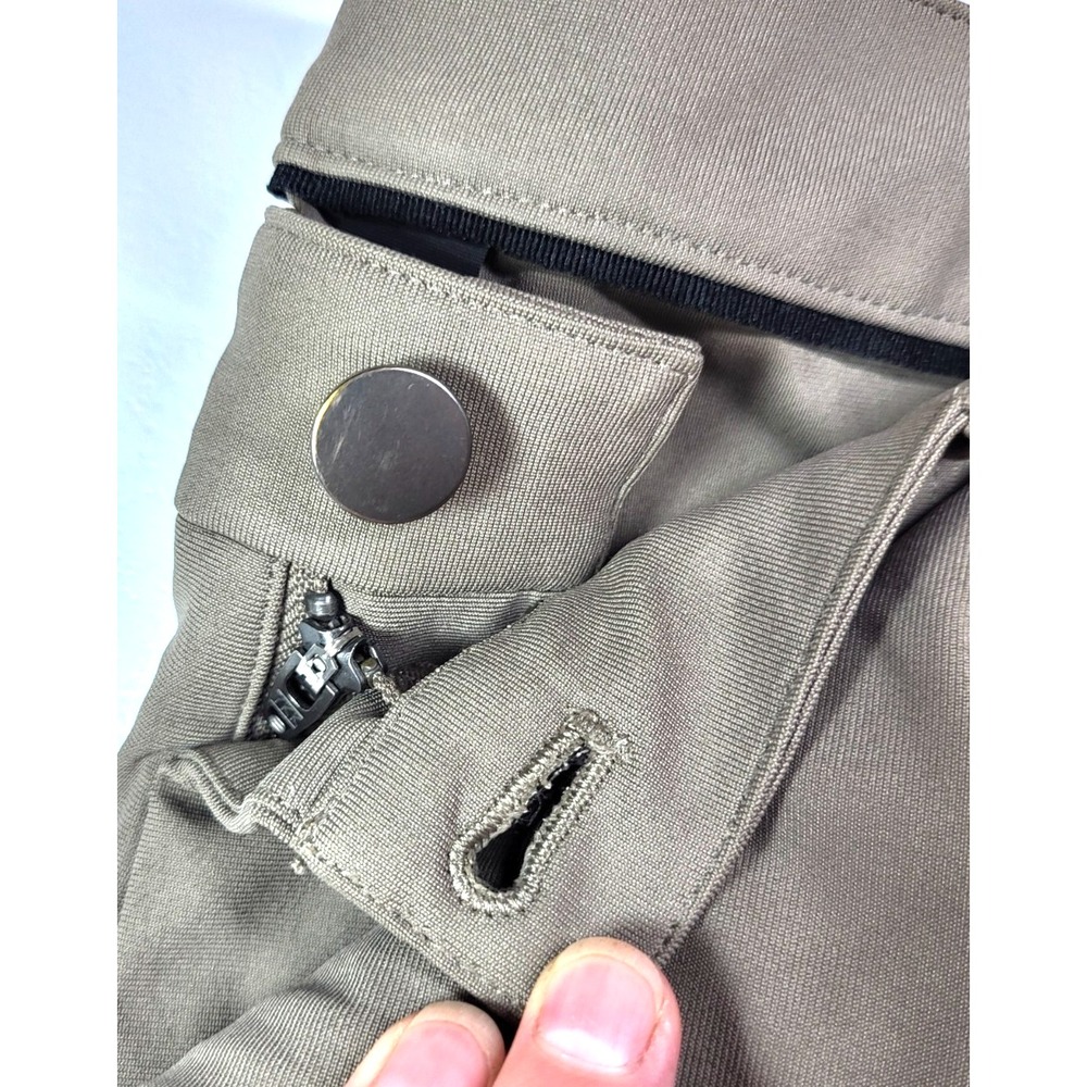 Lululemon Men's Khaki ABC Classic Fit Warpstreme Pants Size 34 Hidden Pockets - Picture 10 of 12
